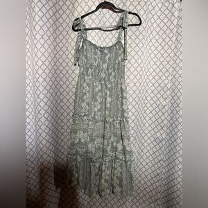 Trixxi Charcoal Paisley Dress